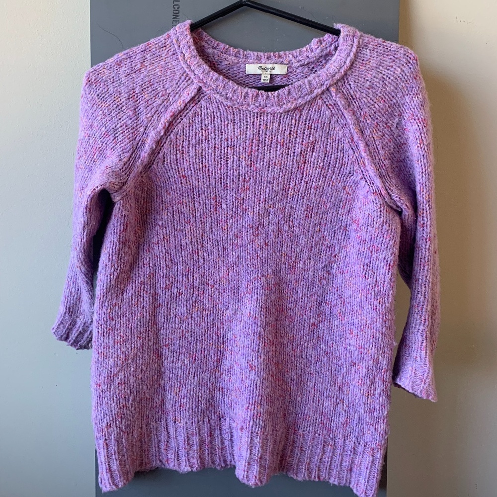 3/$15 EUC XSmall Madewell Lavender Wool Blend Sweater